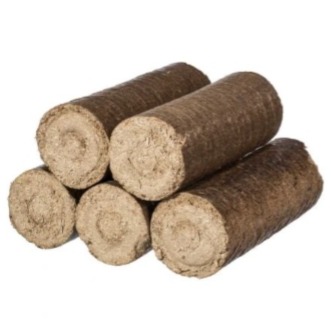 Brikety válec HARD dub